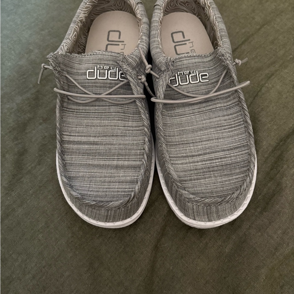 Hey Dude Charcoal Slip-On Shoes